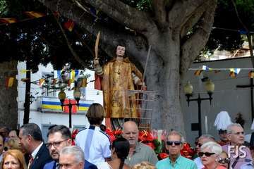 Telde, en la procesión capitalina de San Lorenzo
(Foto Francisco Javier Santana)